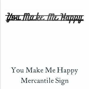 Sugarboo Metal Mercantile Wall Sign